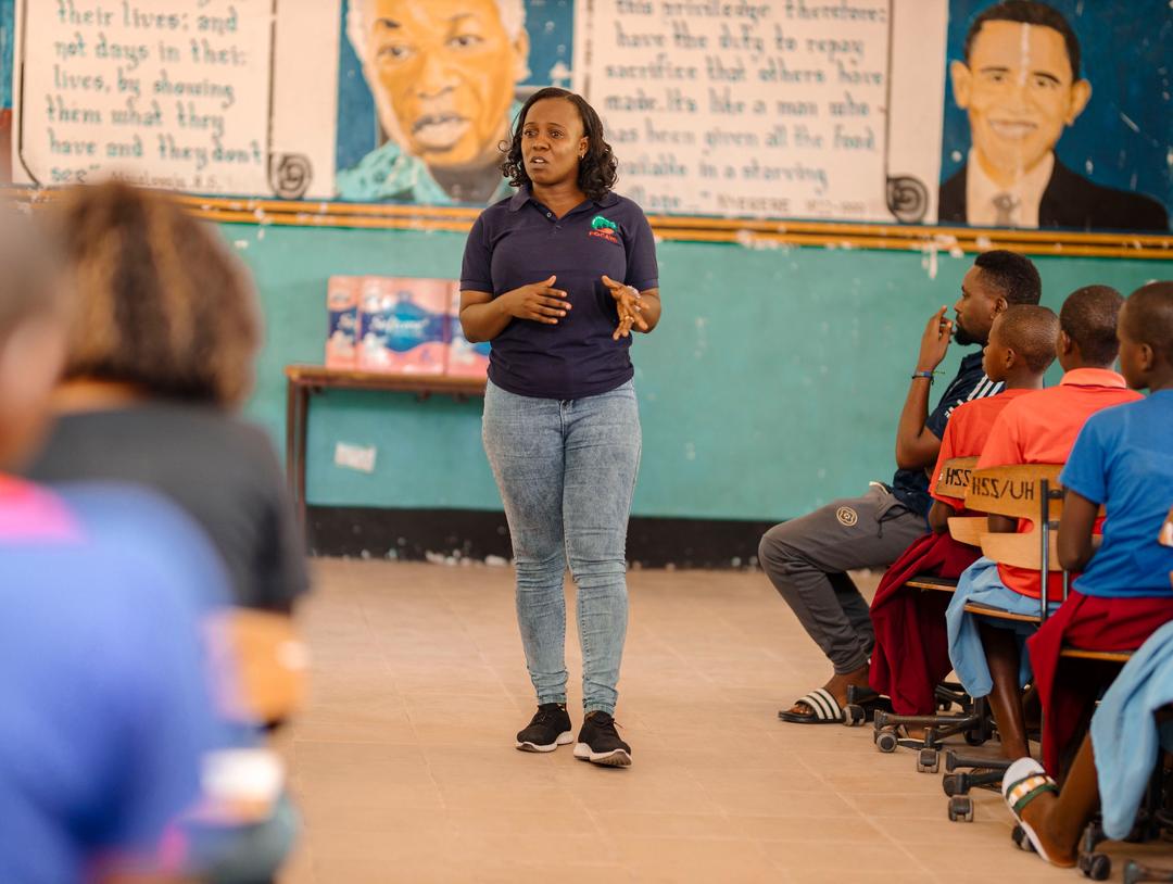 Esther Alfred Liukal - Founder of FOCAYO